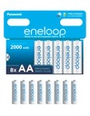 БАТАРЕИ ENELOOP 8xAA 2000 мАч ЯПОНСКИЙ