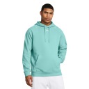 Мужская худи Under Armour Rival Fleece Hoodie радиального цвета бирюзовый/белый M
