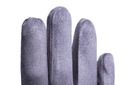 Hrubé zateplené rukavice s hmatovým kožúškom Hlavná tkanina polyester