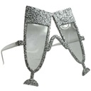 Серебряная вечеринка БОКАЛЫ ДЛЯ ШАМПАНСКОГО Новый Год