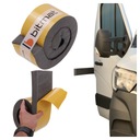 БАМПЕР, ЗАЩИТНЫЙ КОВРИК ДЛЯ СТЕНЫ ГАРАЖА, ЗАЩИТА ДВЕРИ АВТОМОБИЛЯ, 4см