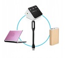 6-СВЕТОДИОДНАЯ ЛАМПА USB POWER BANK ДЛЯ НОУТБУКА, ЧЕРНАЯ