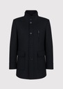 PAKO LORENTE 60 черное однобортное мужское пальто