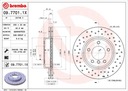 Tarcze Klocki BREMBO XTRA Przód BMW 3 E46 300mm Strona zabudowy przód