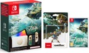 NINTENDO SWITCH OLED КОНСОЛЬ ZELDA + ИГРА + AMIIBO