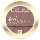Eveline Feel The Bronze Прессованный бронзер 02