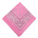 CHUSTKA BANDAMKA CHUSTA BANDANA APASZKA RÓŻOWY