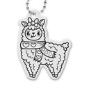 Светоотражающий кулон из альпаки Светоотражающий брелок Светоотражающий для детей