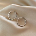 2 шт./компл. модные серьги-кольца золотого цвета для