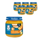 НАБОР 6X GERBER УЖИН ИНДЕЙКА С ТЫКВОЙ И КАРТОФЕЛЕМ 125 Г