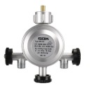 Тройной газовый редуктор на 30 мбар для кемпера