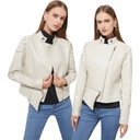 Классическая модная кожаная ЭЛЕГАНТНАЯ КОЖАНАЯ КУРТКА