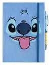 Disney - Plyšový zápisník Stitch + pero 8129 Počet listov 90 ks