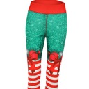 Fitness nohavice Legíny Vianočné ozdoby lemujúce Beh Yoga S Dominujúca farba prehľadná