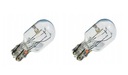 ŻARÓWKA T20 W21/5W 12V CLEAR CAŁOSZKLANA 2 SZT.