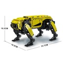 Építőkocka szett Mould King Robot Kutya 886 db-os Darabszám 936