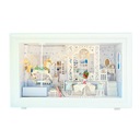 Деревянная модель Комната в рамке Светодиодные инструменты своими руками