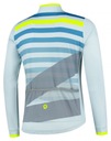 Męska ocieplana bluza rowerowa kolarska Rogelli Stripe XL Właściwości antybakteryjne elementy odblaskowe ochrona UV oddychające odprowadzające wilgoć szybkoschnące