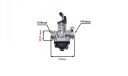 CARBURETOR MINARELLI AM6 17,5 MM APRILIA SUZUKI YAMAHA 2T INPUT RECZNE NA LINK  photo 4