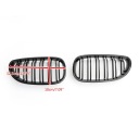 GRILLE AUTOMOBILE CALANDRE GAUCHE RÉSERVOIR DOUBLE ZEBRO BMW 5 E60 E61 2004-2009photo 5