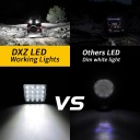 КОМПЛЕКТ 2 ФАРА РОБОЧА 16 LED (СВІТЛОДІОД) ГАЛОГЕН 48W 9-30V ДІОДНА  (17545396124) фото min 8