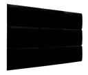 Nástenný panel 60 x 30 cm čalúnený 3D čelo v čiernej farbe EAN (GTIN) 5904474101360