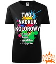 KOSZULKA Z WŁASNYM NADRUKIEM zdjęcie damska M 01