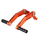 2PCS КОЛІР ПОМАРАНЧ АЛЮМІНІЄВИЙ PEDA ЗМІНИ ПЕРЕДАЧ ГАЛЬМА CNC ДЛЯ 125 BK  (18660640751) фото min 8