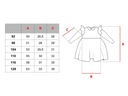 Tylové dievčenské šaty s dlhým rukávom BAVLNA Elza ľadové kráľovstvo 104 Kód výrobcu prezent dla dziewczynki przedszkolaka