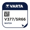 Серебристый аккумулятор VARTA SR626SW V377 1,55В