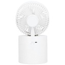 ВЕНТИЛЯТОР NAWILZACZA 4000 MAH ПОДВІЙНИЙ SPRAY MGIELKOWY USB ВЕНТИЛЯТОР  (17529825599) фото min 9