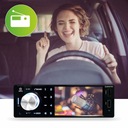 Автомагнитола Bluetooth с камерой заднего вида, 1DIN, сенсорный экран, 4x50 Вт, MP3