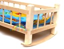drevo Postieľka posteľ + posteľná bielizeň 60cm kolíska Vek dieťaťa 3 roky +
