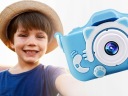 ДЕТСКИЙ ФОТОКАМЕР ЦИФРОВОЙ СИНИЙ КОТЕНОК ТОББИ-ИГРУШКИ