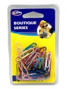 SPINACZE BIUROWE DO PAPIERU SZKOLNE KOLOROWE 28 MM 45 SZT