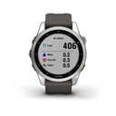 Ремешок Garmin Fenix ​​7S Серебристый/Графит 010-02539-01