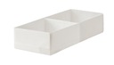 IKEA STUK - pudełko z przegródkami 20x51x10 cm