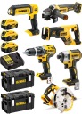 КОМБО набор из 6 инструментов 3х5Ач 18В DeWalt DCK623P3