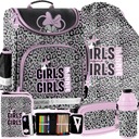 ШКОЛЬНЫЙ СУМКА МИННИ МАУС ДЛЯ ДЕВОЧЕК НАБОР 5 шт.