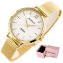 ЖЕНСКИЕ ЧАСЫ PERFECT LORI + КОРОБКА + браслет из золотой сетки с ГРАВИРОВКОЙ