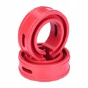 ROJO 6CM `` TOPE DE SUSPENSION WSTRZASOW BUFOR 2 PIEZAS 