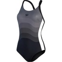 Сплошной купальник Speedo 44 оттенка серого