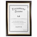 РАМКА А4 ДЛЯ СЕРТИФИКАТА, КОРИЧНЕВЫЙ И ЗОЛОТОЙ ДИПЛОМ