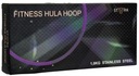 Hula hop z wypustkami Massage 95 cm róże i fiolety Model Fitness Hula Hoop
