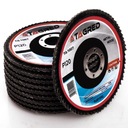 10x АБРАЗИВНЫЙ ДИСК ПЛАСТИНЧАТЫЙ КОЛЕСО 125 ММ P120