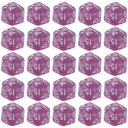 НАБОР ИЗ 25 ДВАДЦАТЬСТОРОННИХ КУБИКОВ D20 RPG NEVERLAND