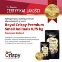 Karma dla małych gryzoni Crispy Premium - 750g EAN (GTIN) 5902004725826