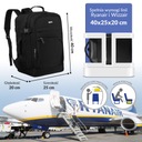 Bagaż podręczny plecak podróżny torba 40x20x25 do samolotu RYANAIR WIZZAIR EAN (GTIN) 5903051245855