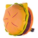 Batoh na každý deň s PU Hamburger Casual Cheeseburger Veľkosť malá (menšia ako A4)