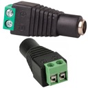 GNIAZDO ZASILANIA DC 2.1/5.5 ZŁĄCZKA TAŚM LED CCTV